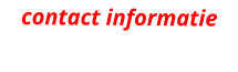 contact informatie
